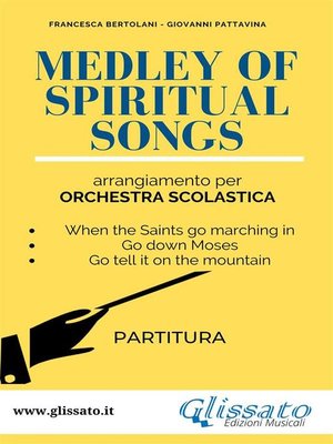 cover image of Medley of spiritual songs--partitura smim